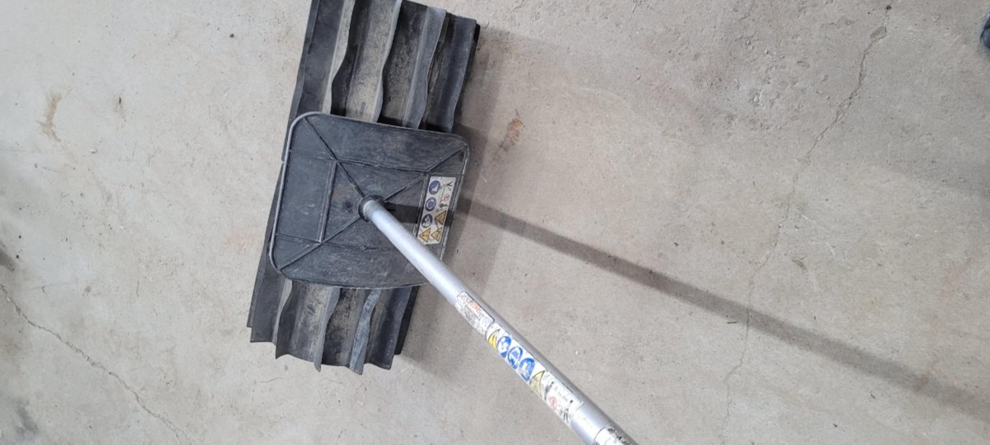 Sweeper attachment for trimmer base for rent — toolshare