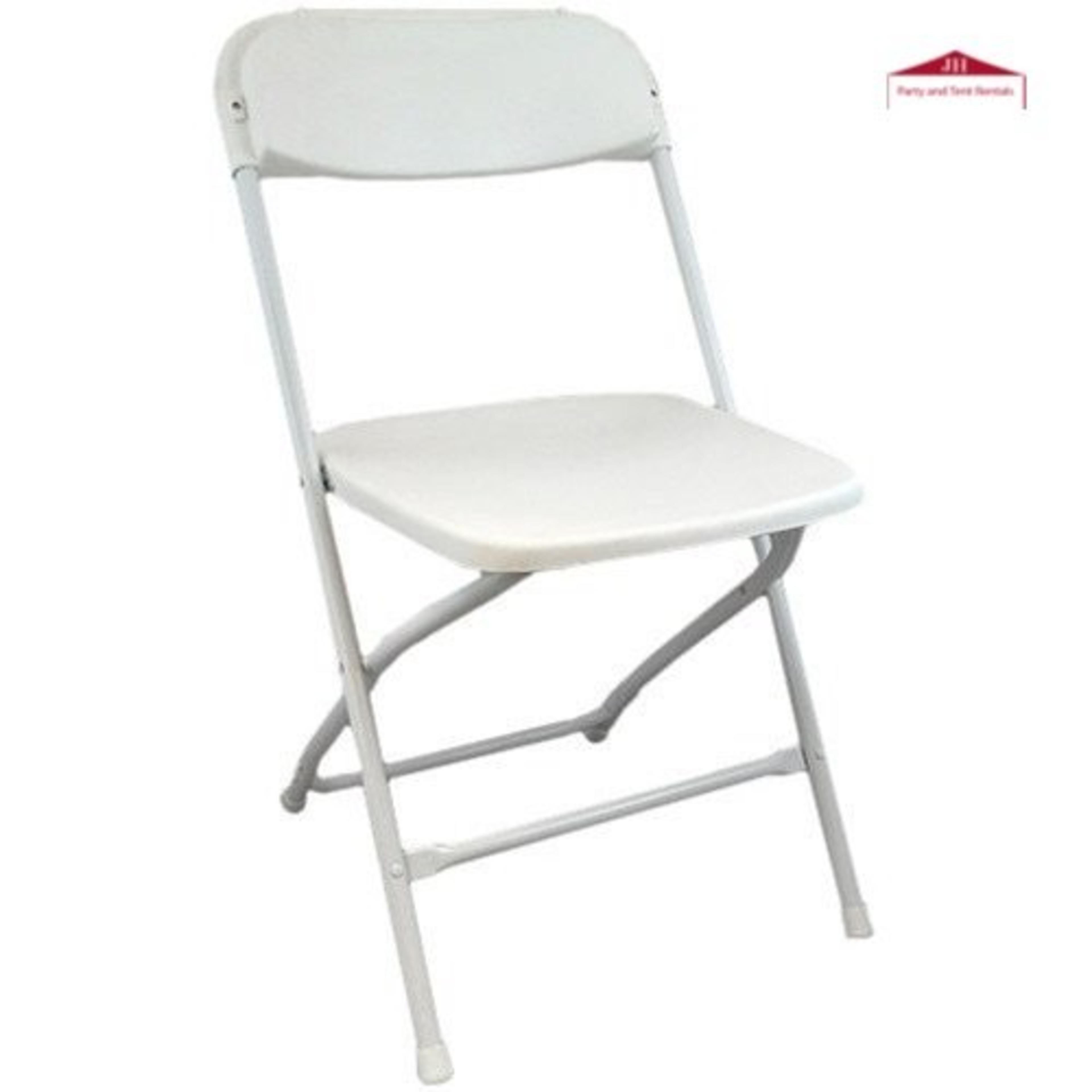 Basic White Folding Chairs for rent — toolshare