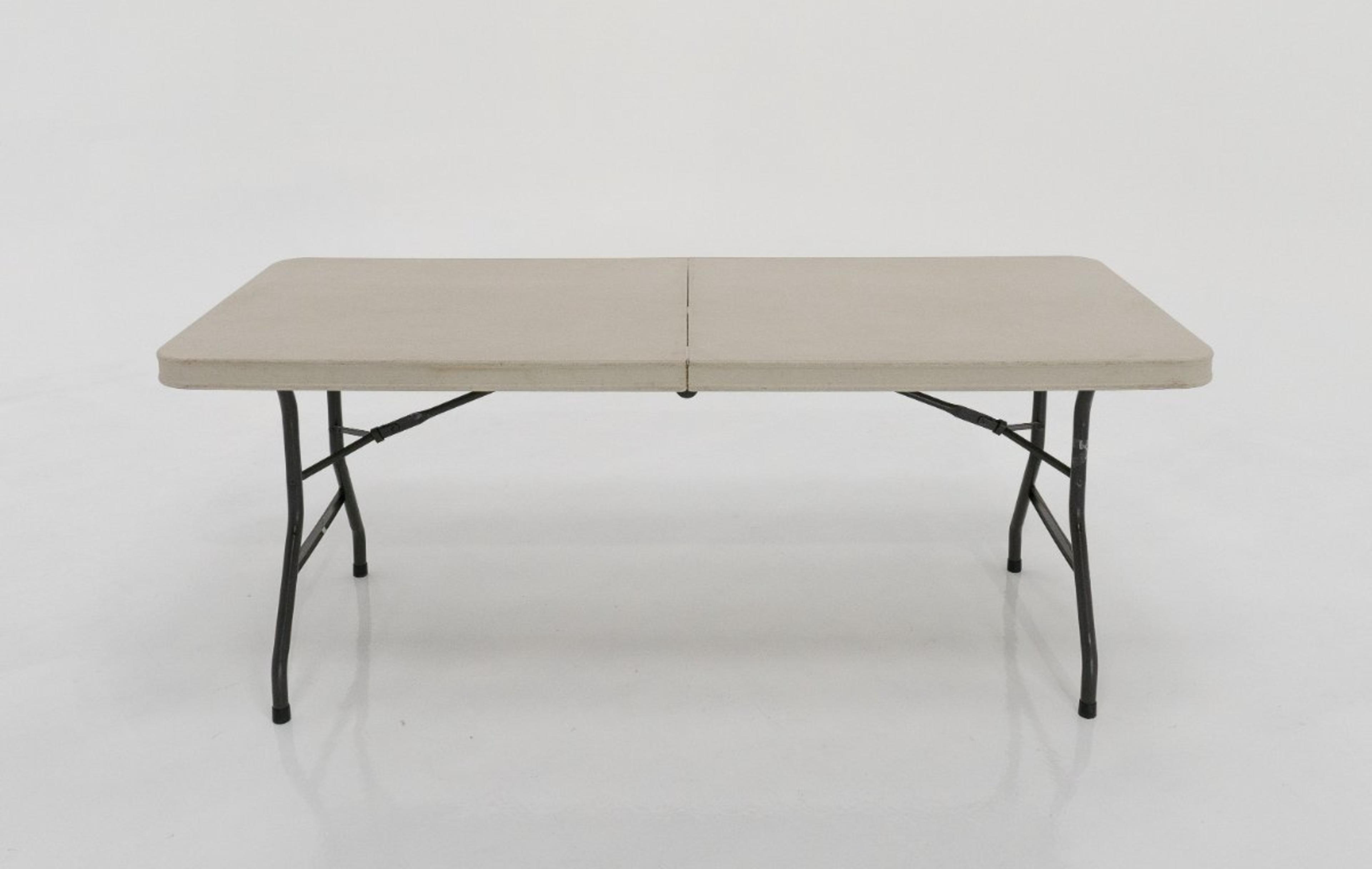 6ft Plastic Folding Tables for rent — toolshare