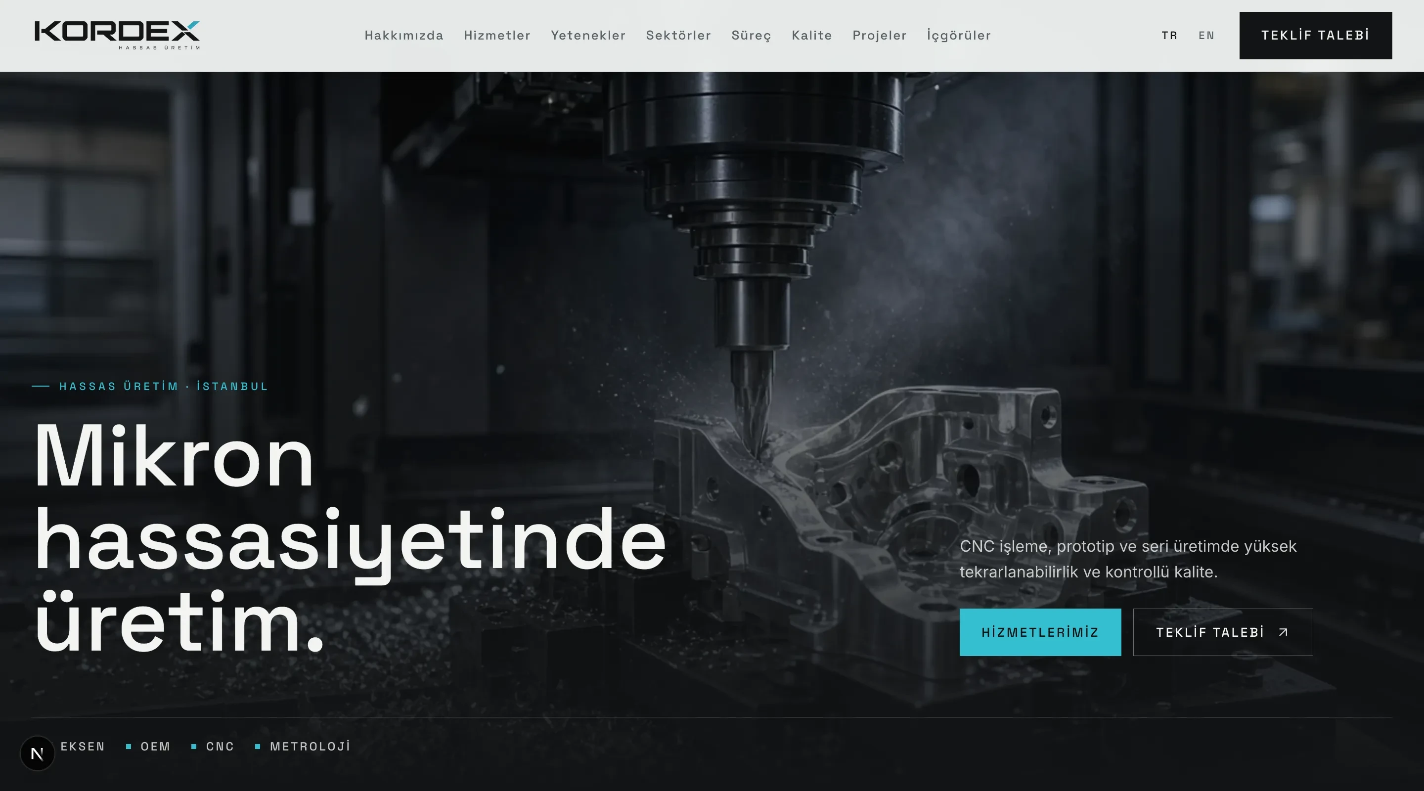 KORDEX Hassas Metal Üretim
