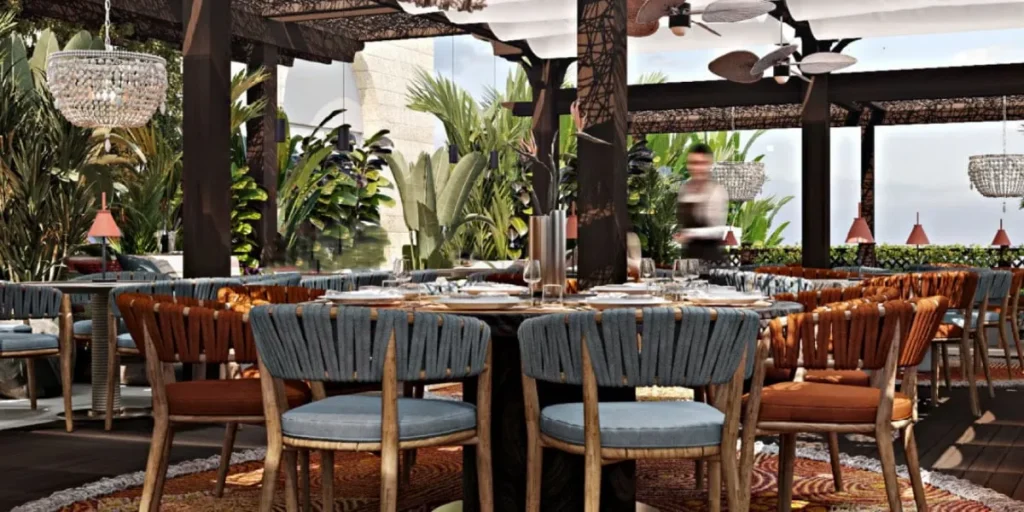 new restaurant, SANA