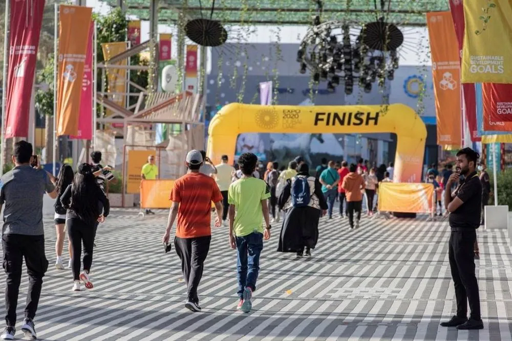 places to run in Dubai