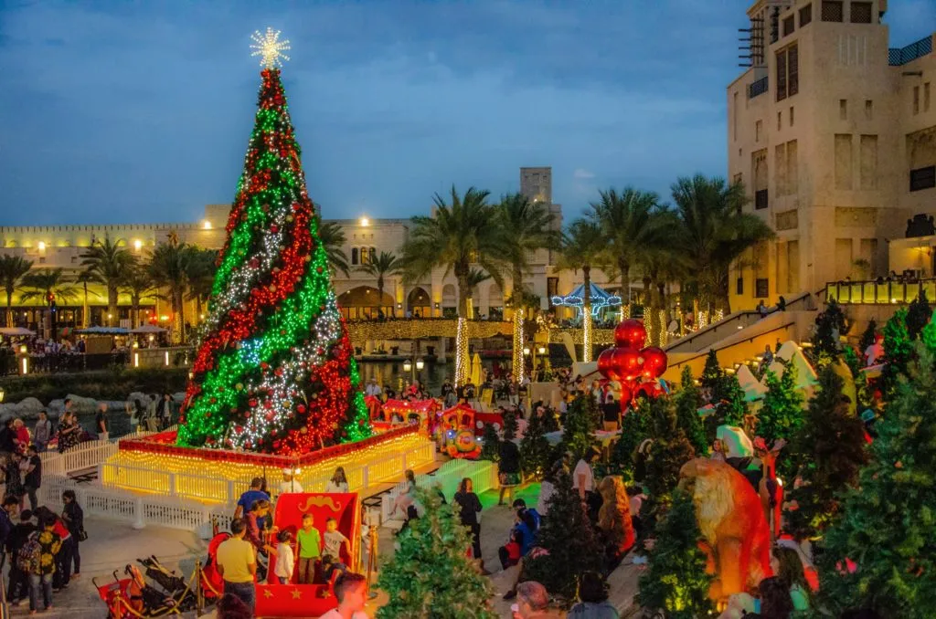 Christmas markets in Dubai
