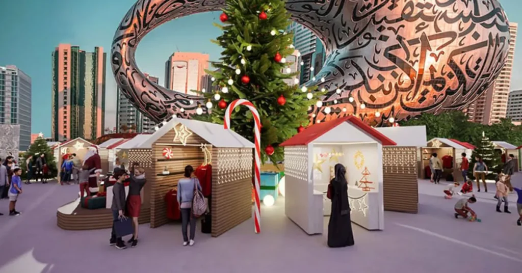 Christmas markets in Dubai