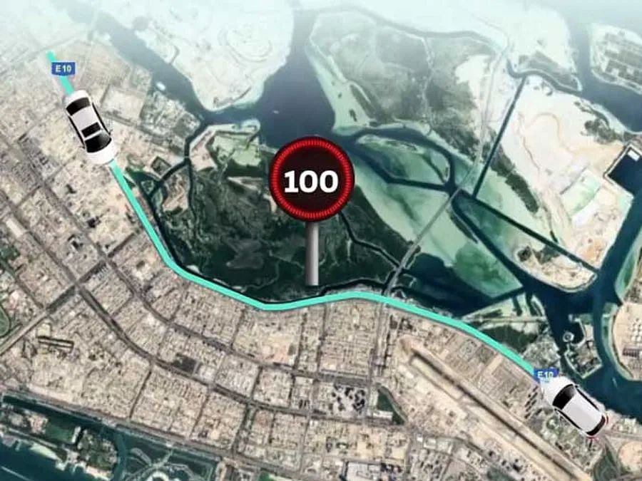speed limit in Abu Dhabi