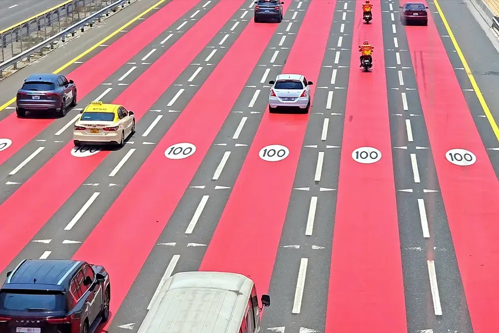 speed limit in Abu Dhabi