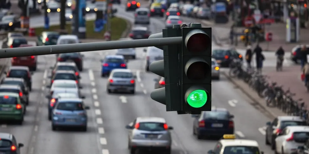 traffic signal system in Dubai