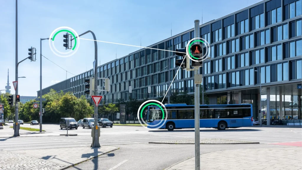 traffic signal system in Dubai