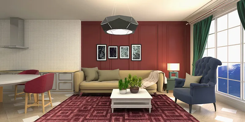 studio apartment look bigger