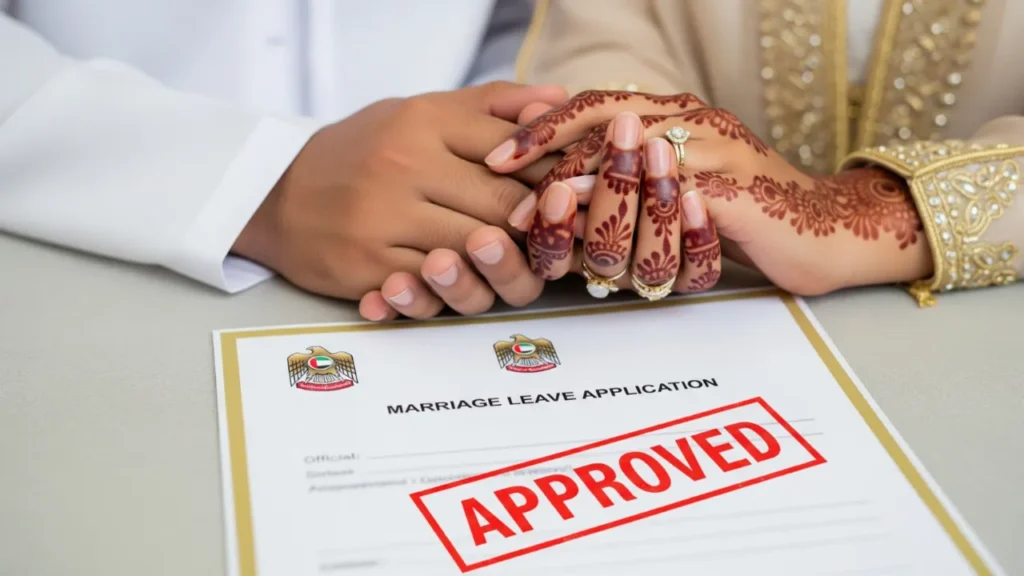 paid marriage leave in Dubai 