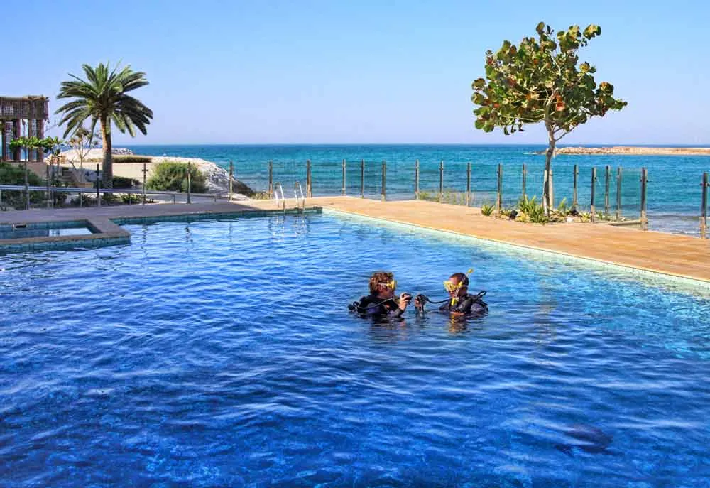 beaches on Sir Bani Yas Island