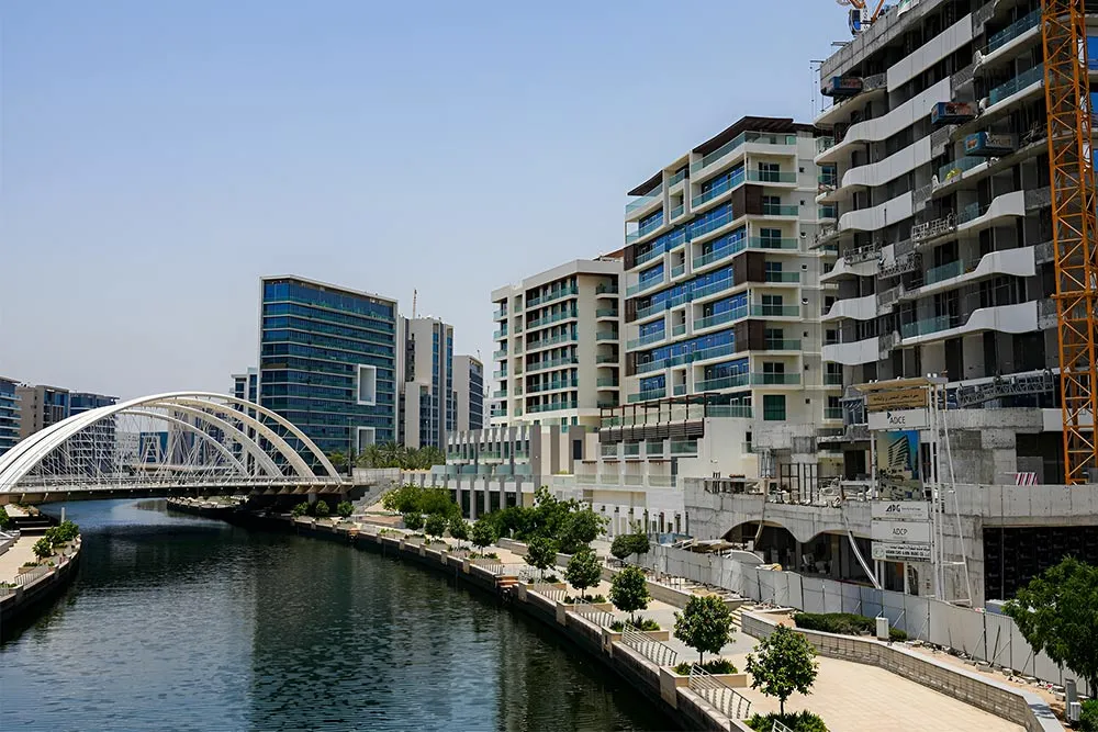 residential areas in Abu Dhabi