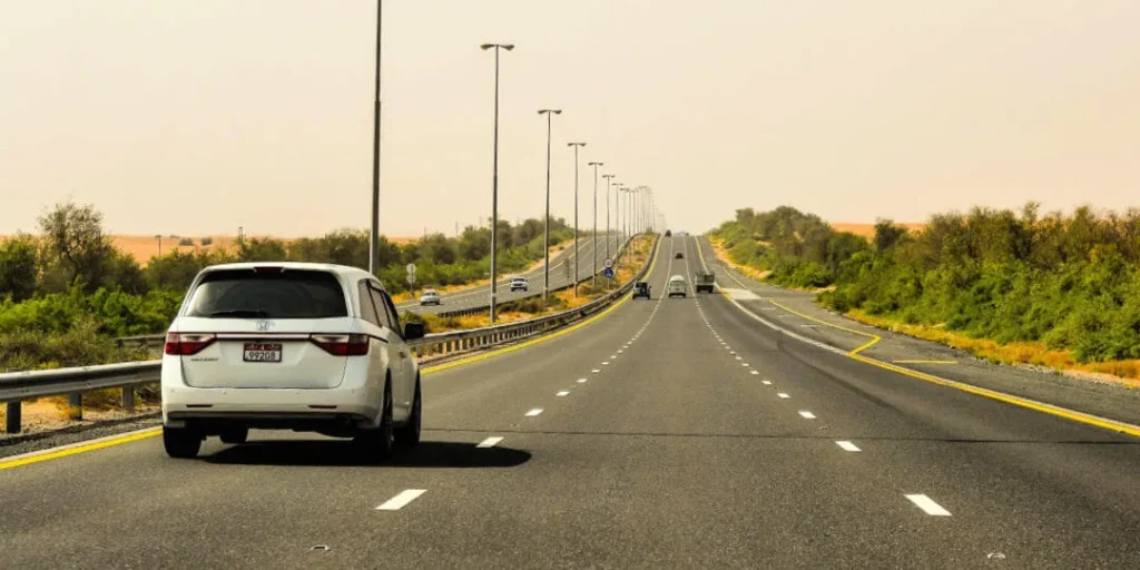 driving in Ras Al Khaimah 