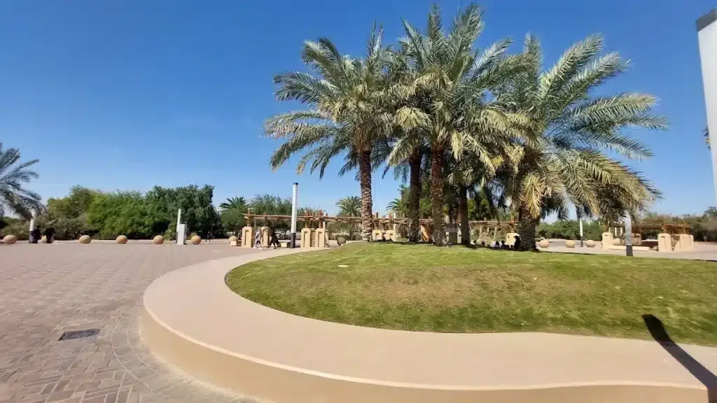 morning walk in Al Ain