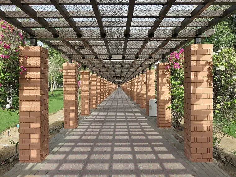 morning walk in Sharjah