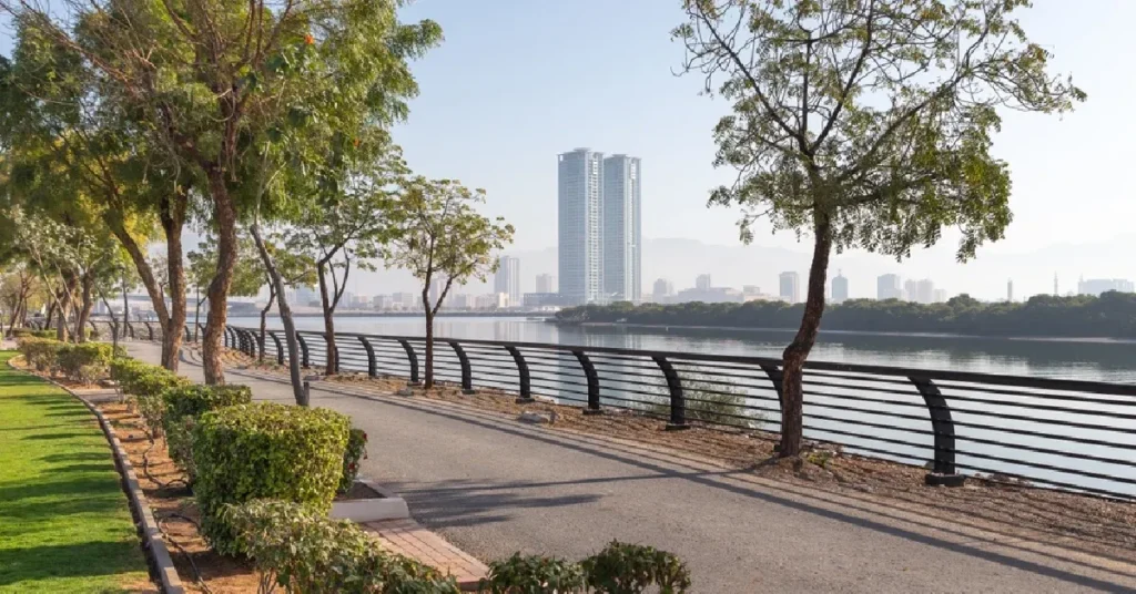 morning walk in Ras Al Khaimah