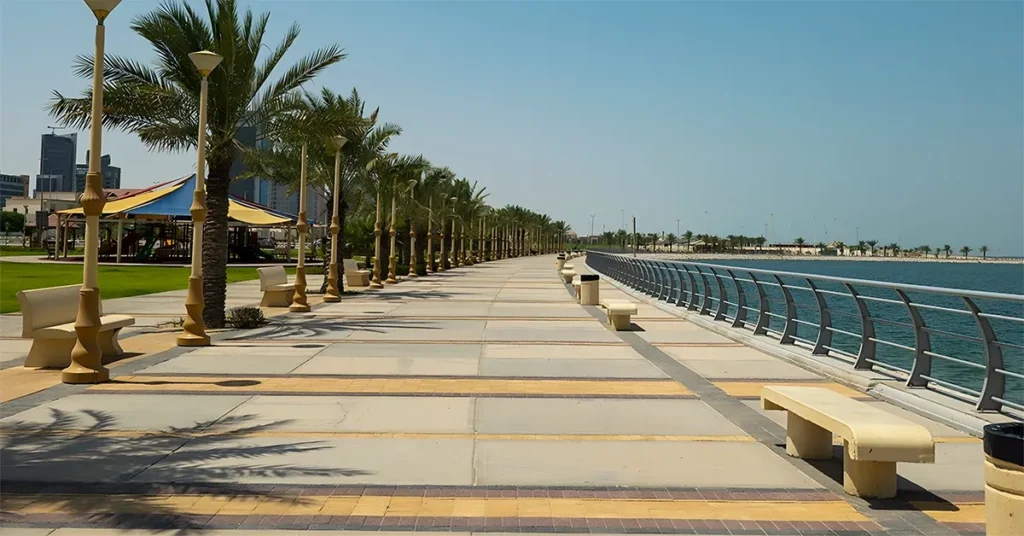 morning walk in Umm Al Quwain