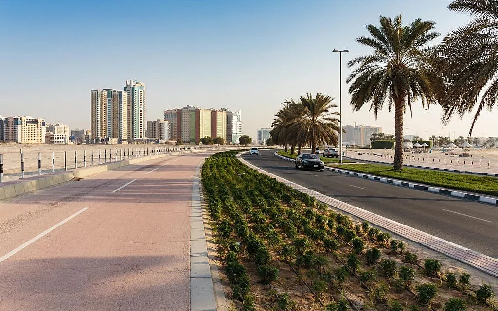 cycling trails in Sharjah