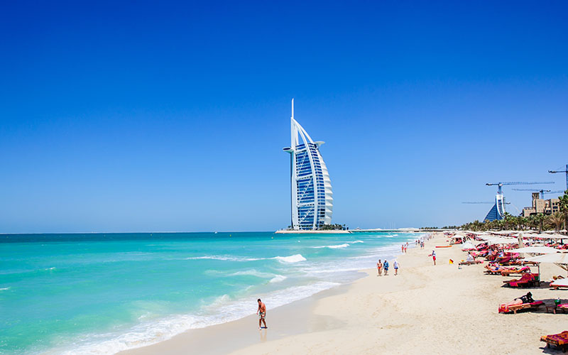 best beaches in the UAE