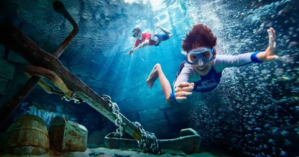 Snorkeling on Sir Bani Yas Island