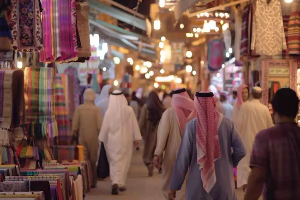souks in Abu Dhabi