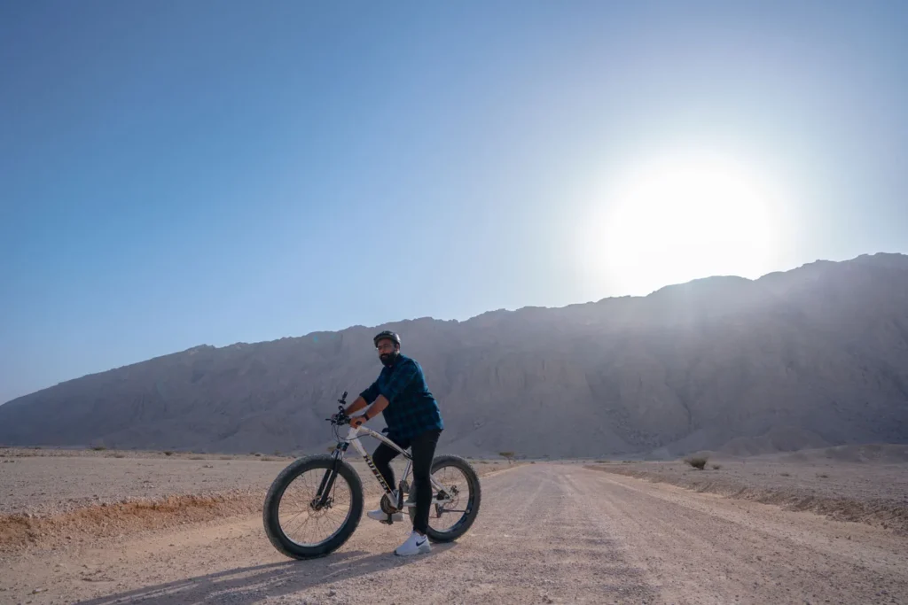 Cycling in Al Ain