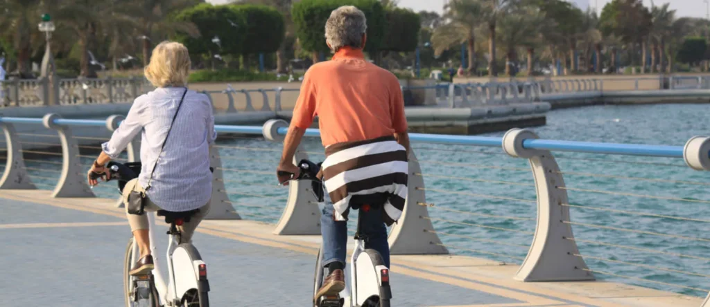 cycling in Abu Dhabi 