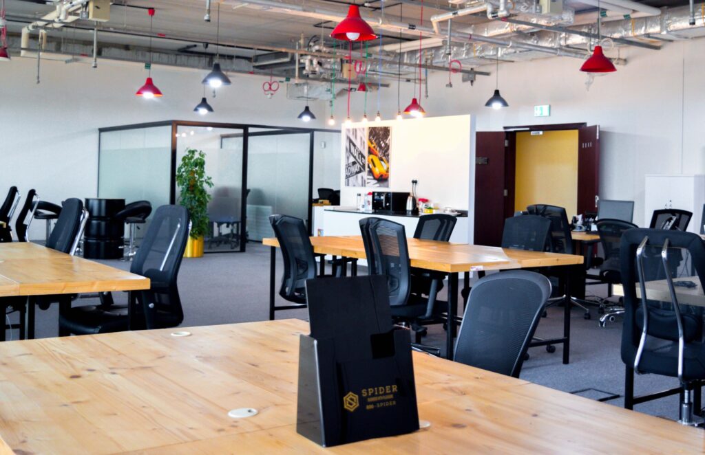 shared working spaces