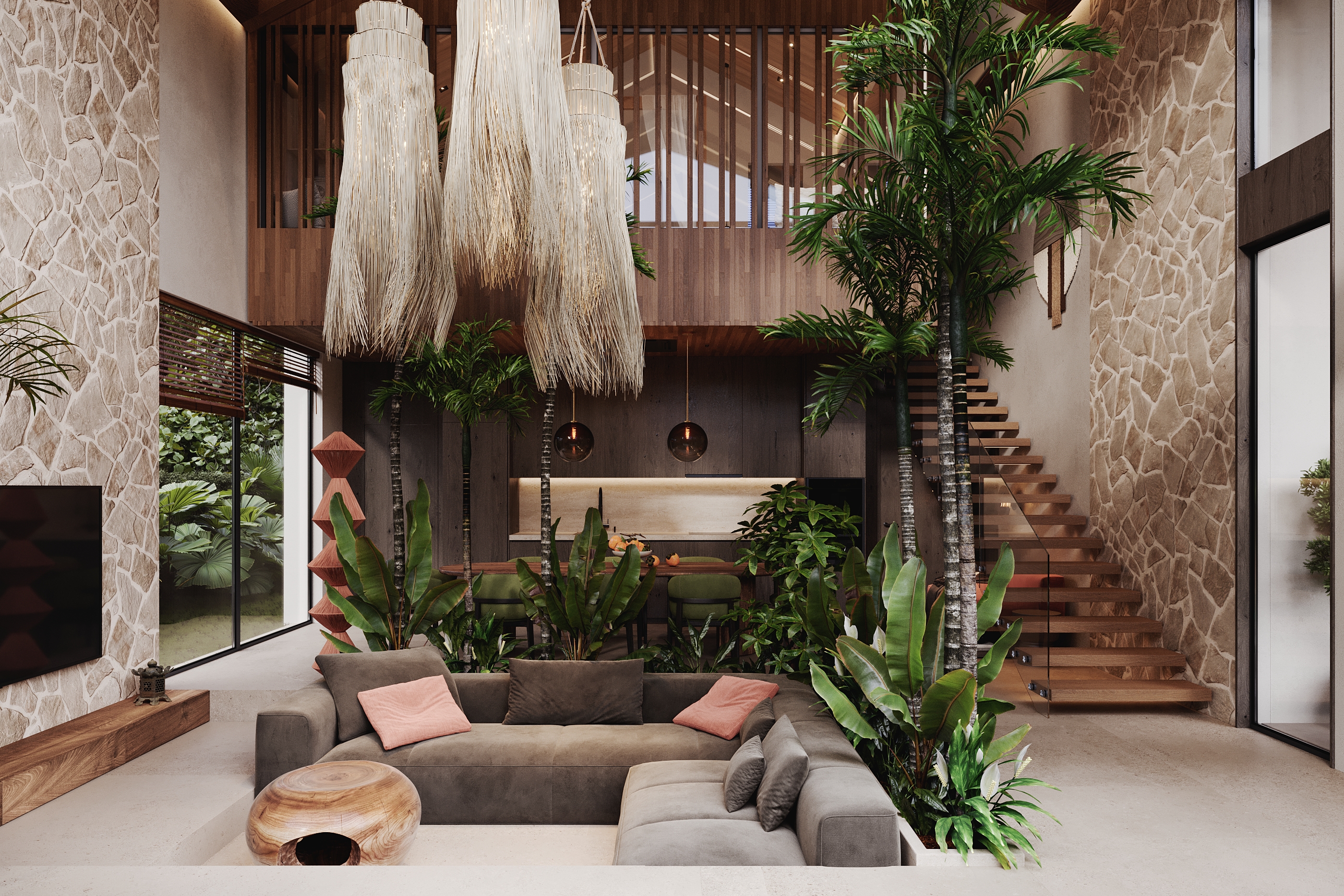 Halls of Eden living room