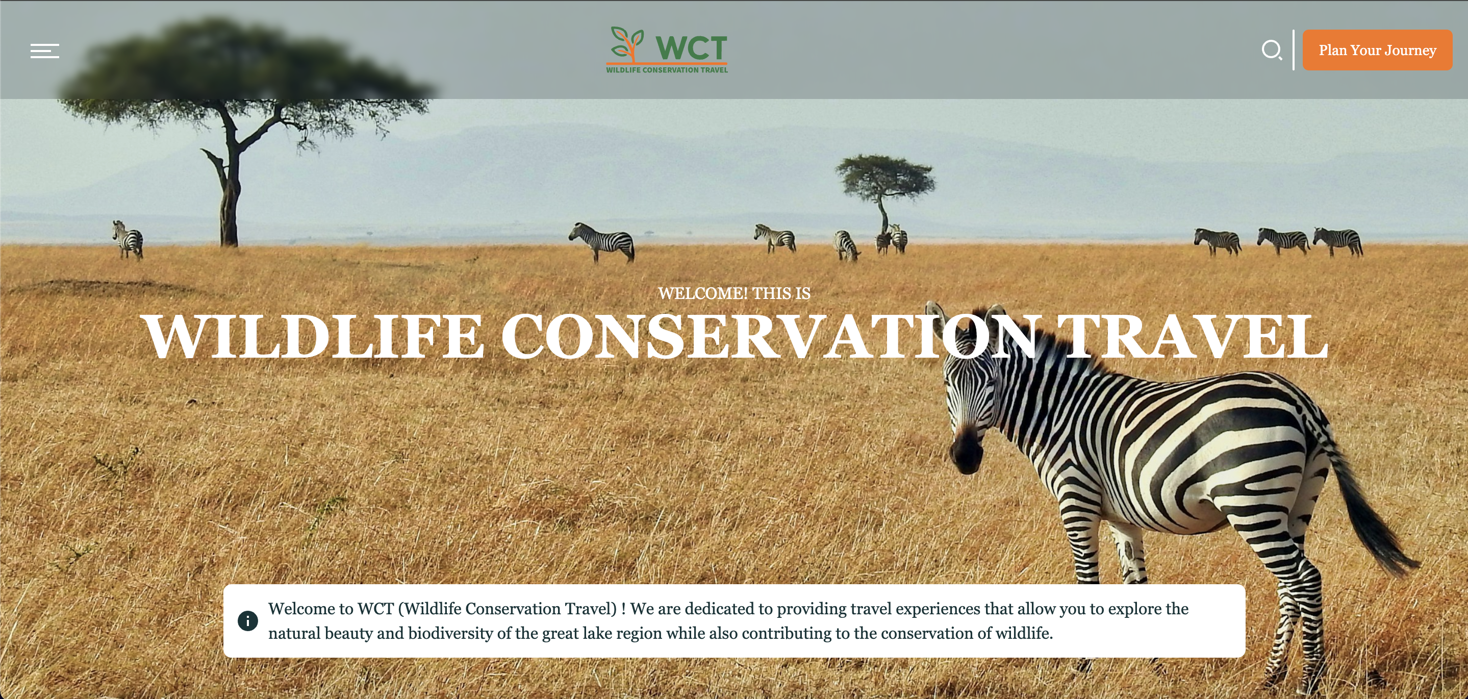 Wildlife Conservation Website