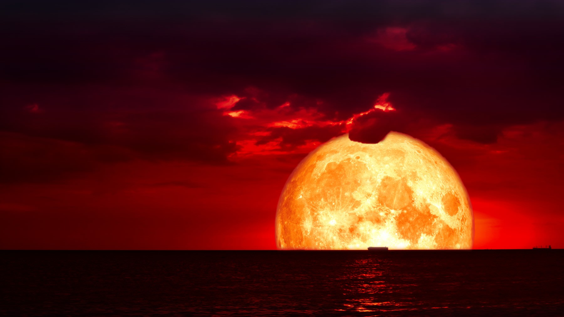 Meditación de la LUNA ROJA