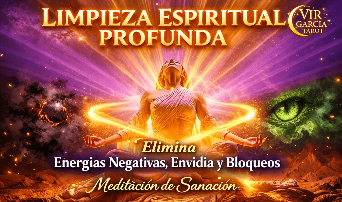 LIMPIEZA ESPIRITUAL PROFUNDA, Elimina Energías Negativas, Envidia y Bloqueos, Meditación de Sanación
