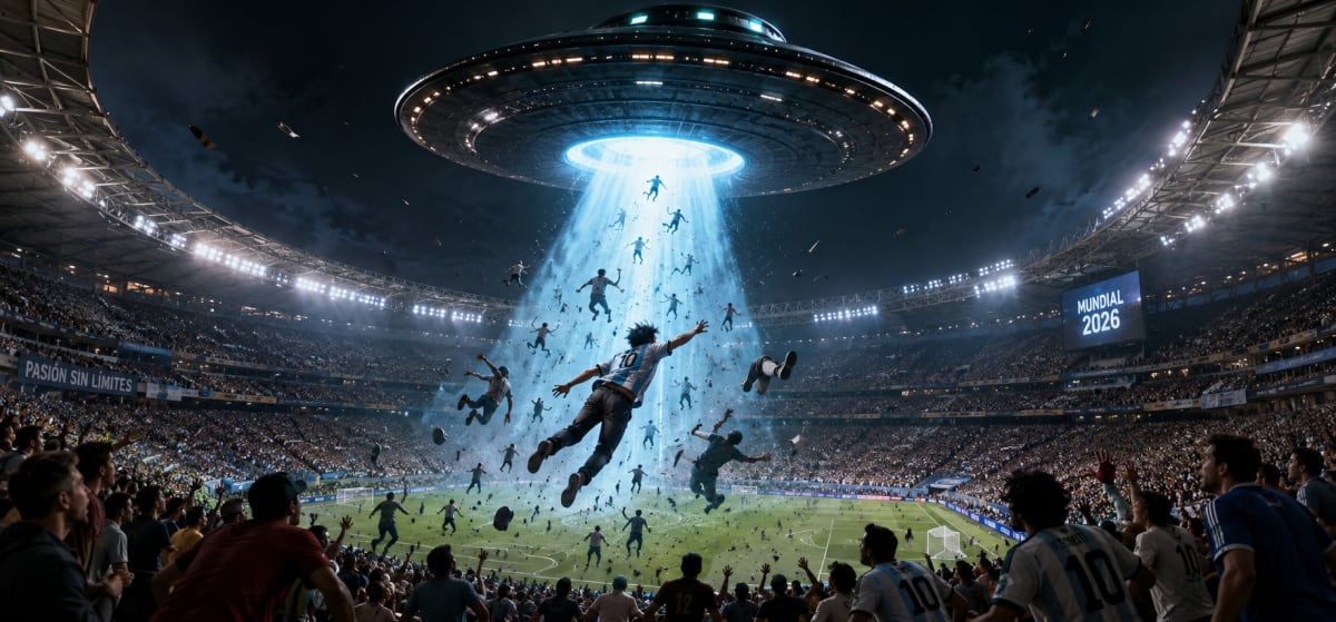 Un OVNI iluminará el Mundial 2026