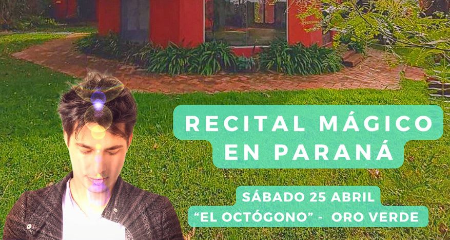 Recital Mágico Parana, Martin Lucero, La Música Nos Conecta 1 MARTIN LUCERO