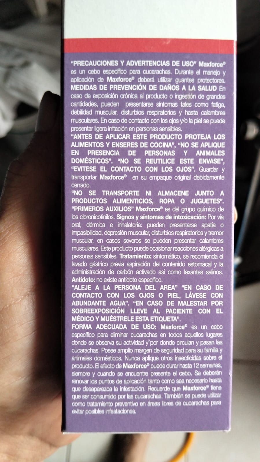 Precauciones y advertencia de uso