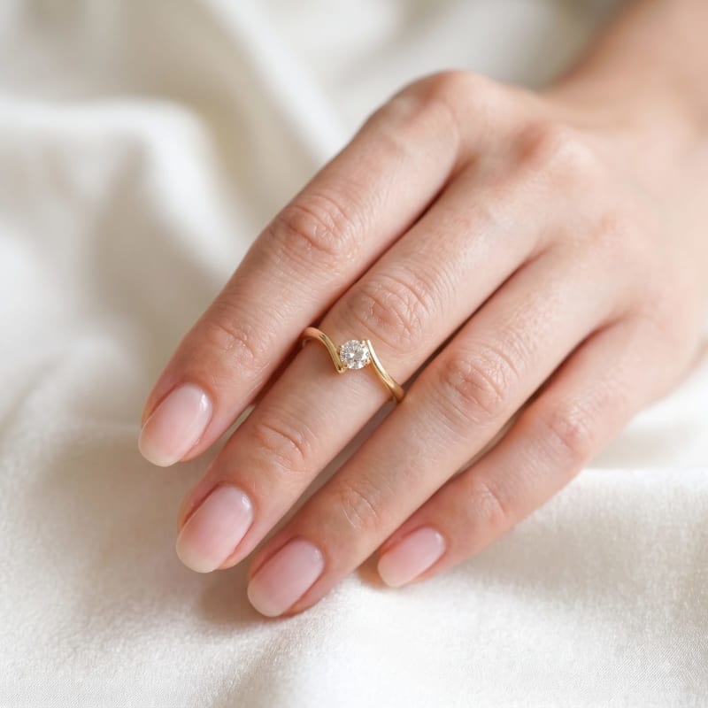 Classic Round Solitaire Ring