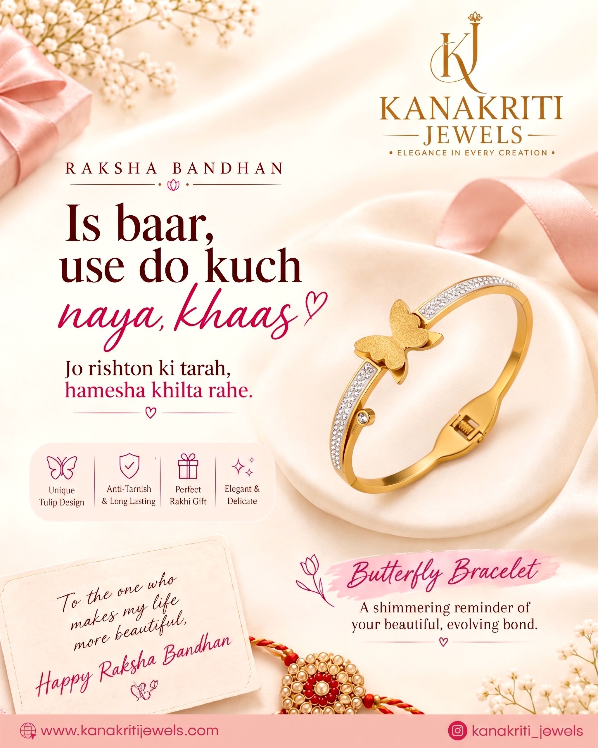 Raksha Bandhan Jewellery: Meaningful Gifts That Celebrate the Bond of Siblings
