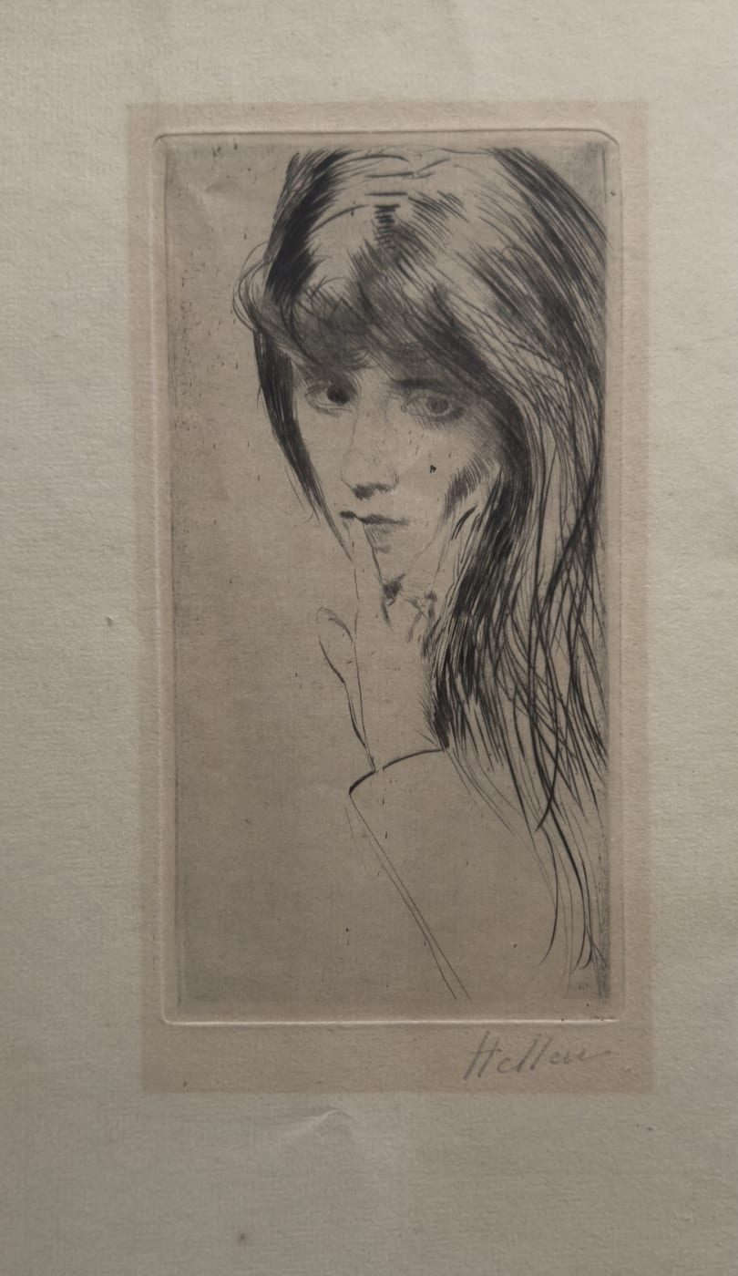 Femme aux cheveux longs – Paul-César Helleu