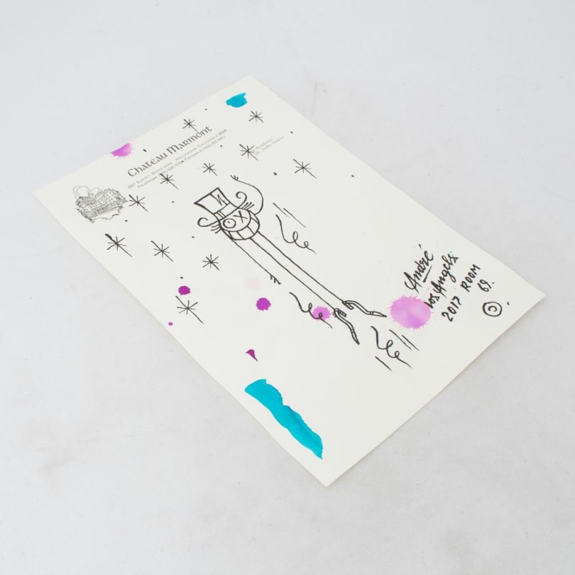 Mr. Andre Room 69 Drawing – André Saraiva