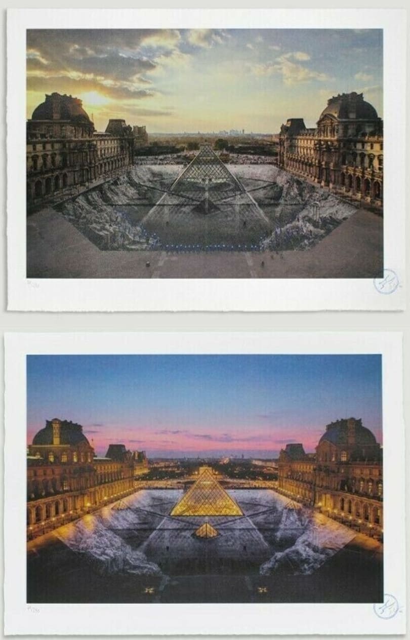 JR au Louvre, 29 Mars 2019, Paris, 18h08 & 19h45 – JR