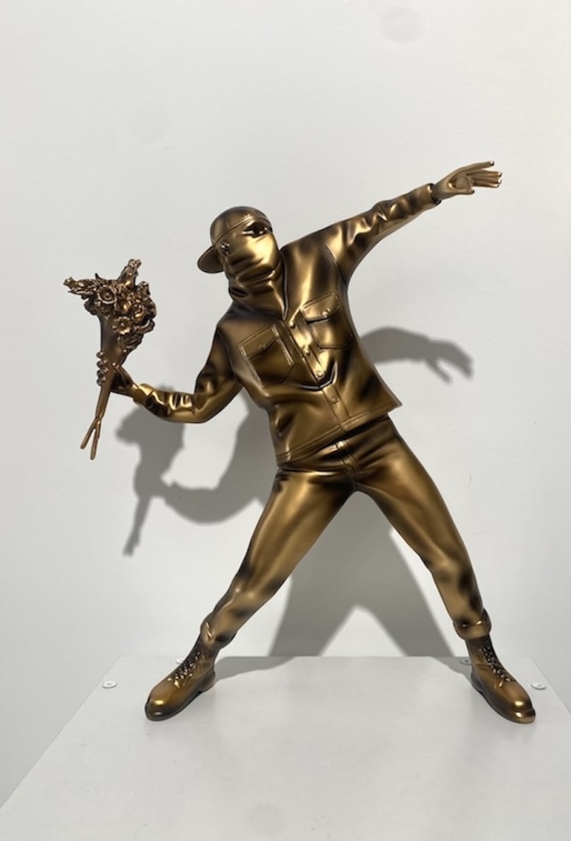 Le lanceur de fleurs – Banksy