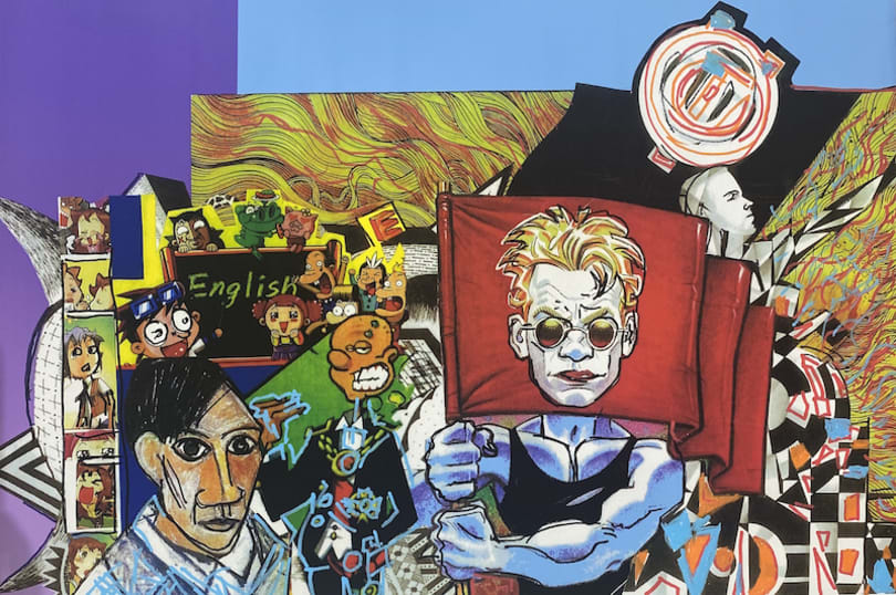 Sole Bandiera Rossa – Erró