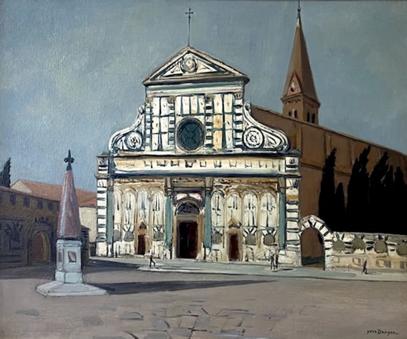 Florence, Santa Maria Novella – Yves Brayer