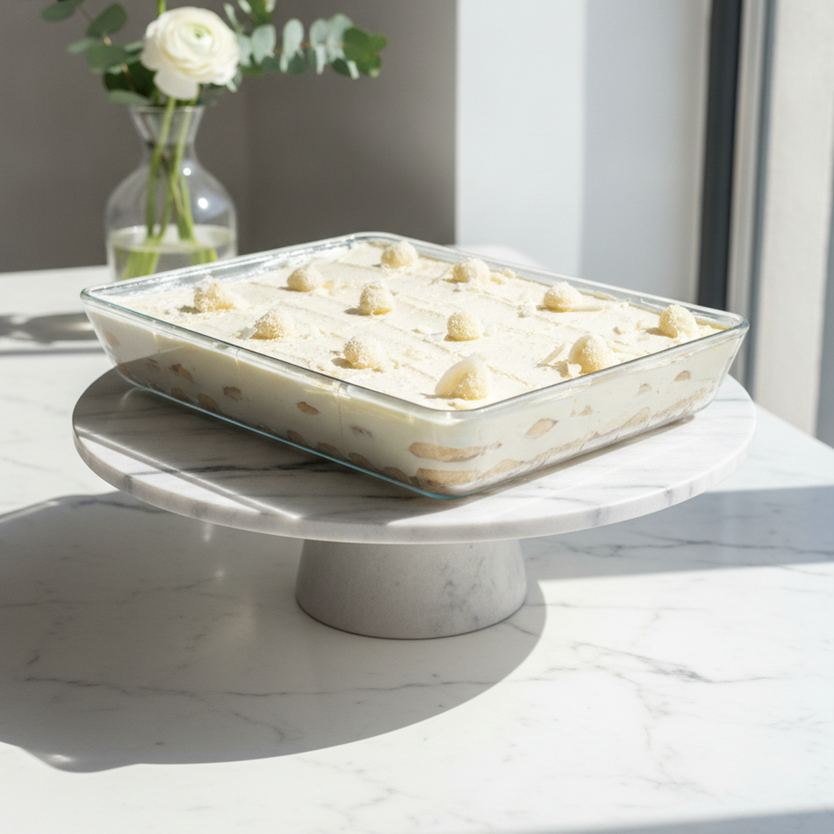 Domáce kokosové tiramisu