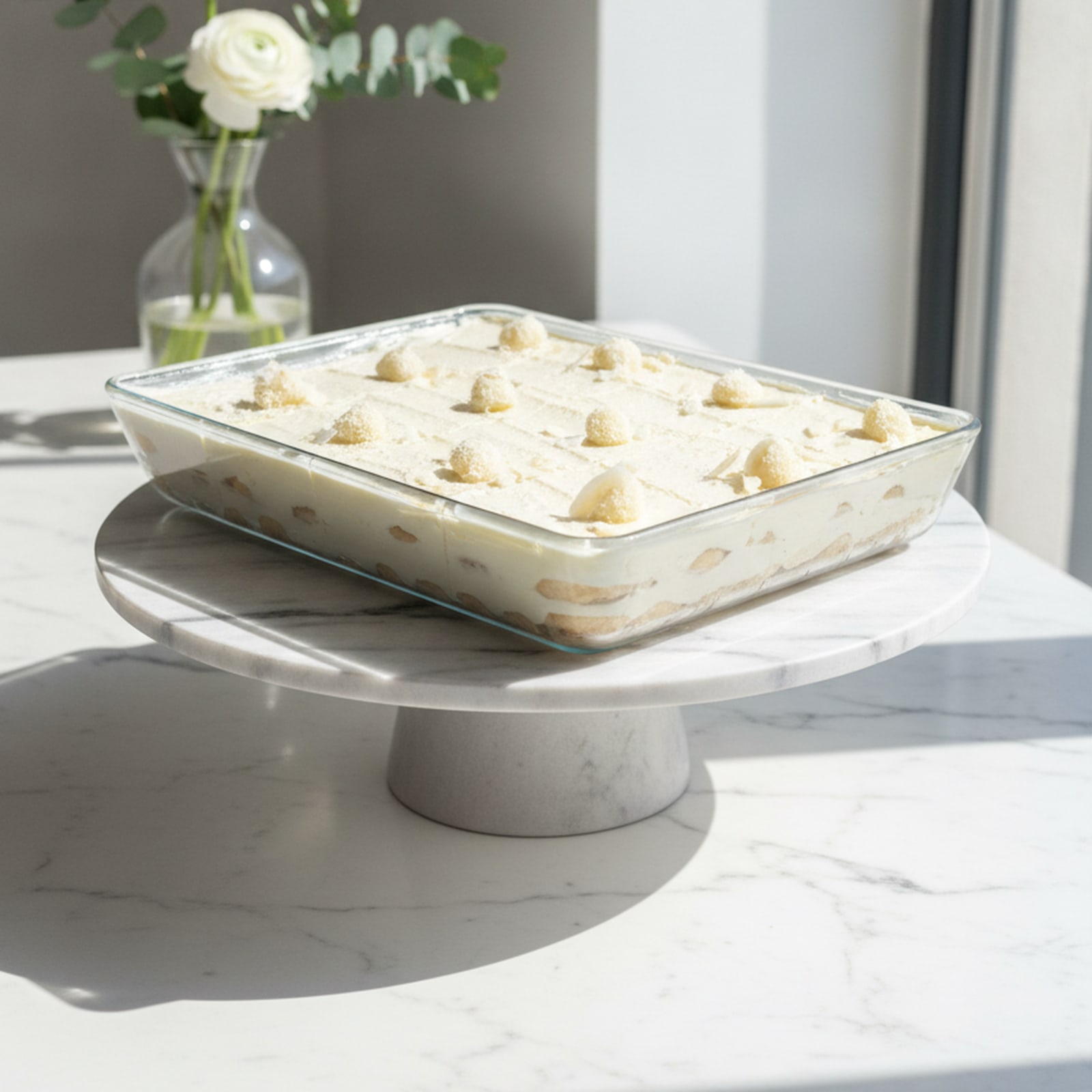 Homemade Coconut Tiramisu, custom cake made to order in Bratislava, City Cake Company