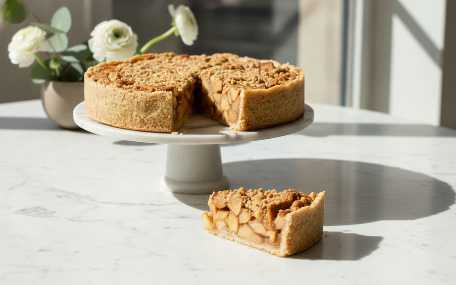 Organic Apple Pie with Royal Jelly, custom cake made to order in Bratislava, City Cake Company