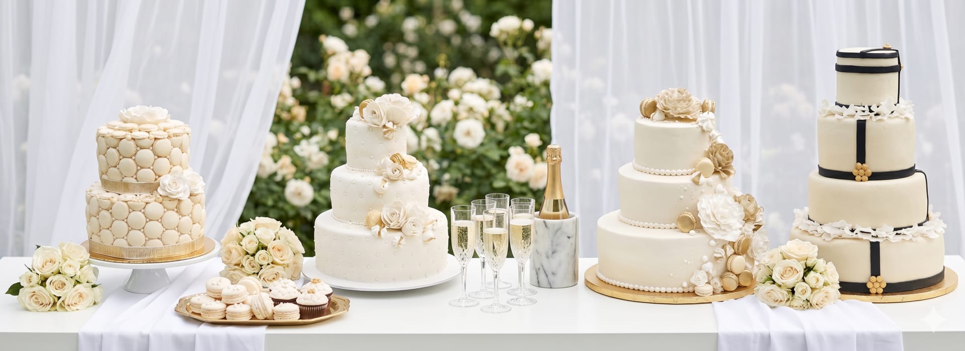 Svadobné torty – City Cake Company Bratislava