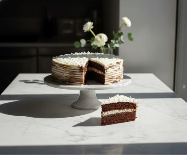 Rum and Coconut Cake — City Cake Company Bratislava