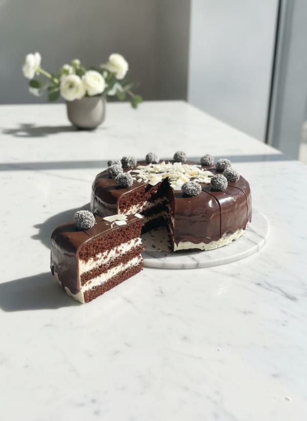 Coconut Naked Cake — City Cake Company Bratislava