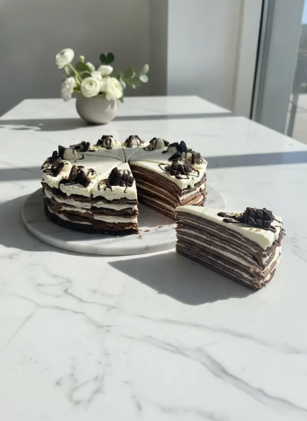 Palacinková torta s čokoládou a kokosom — City Cake Company Bratislava